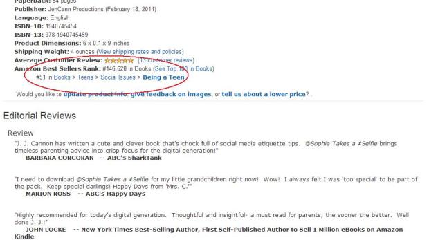 Amazon Bestseller Rank December