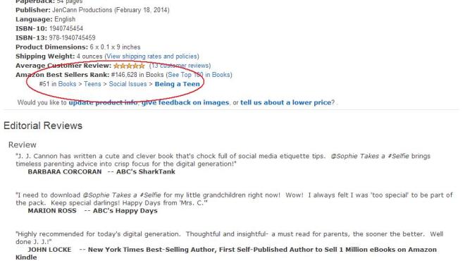 Amazon Bestseller Rank December