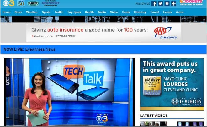 April 2015 - The Tech Talk on CBS Philly
